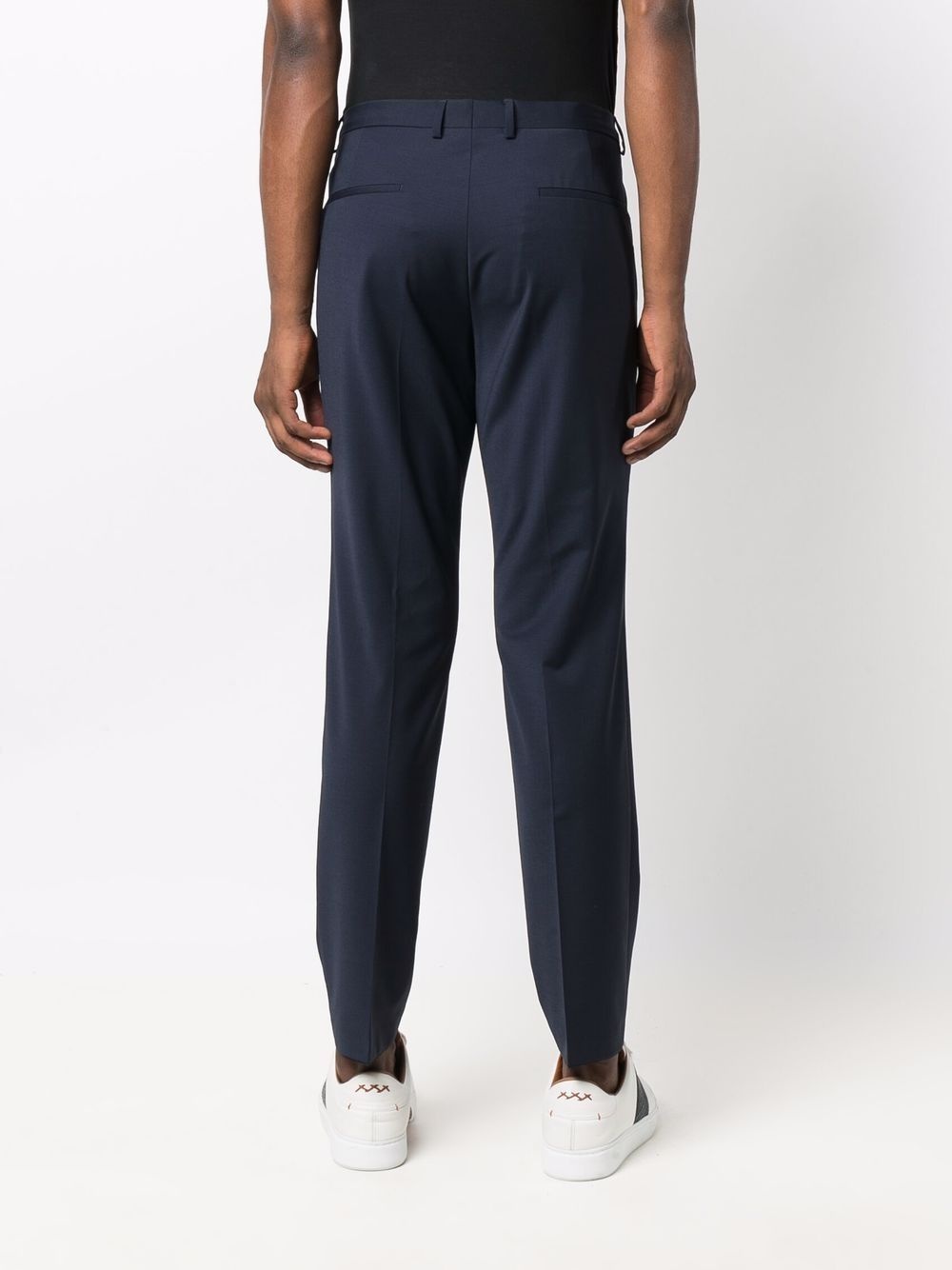 straight-leg suit trousers - 4