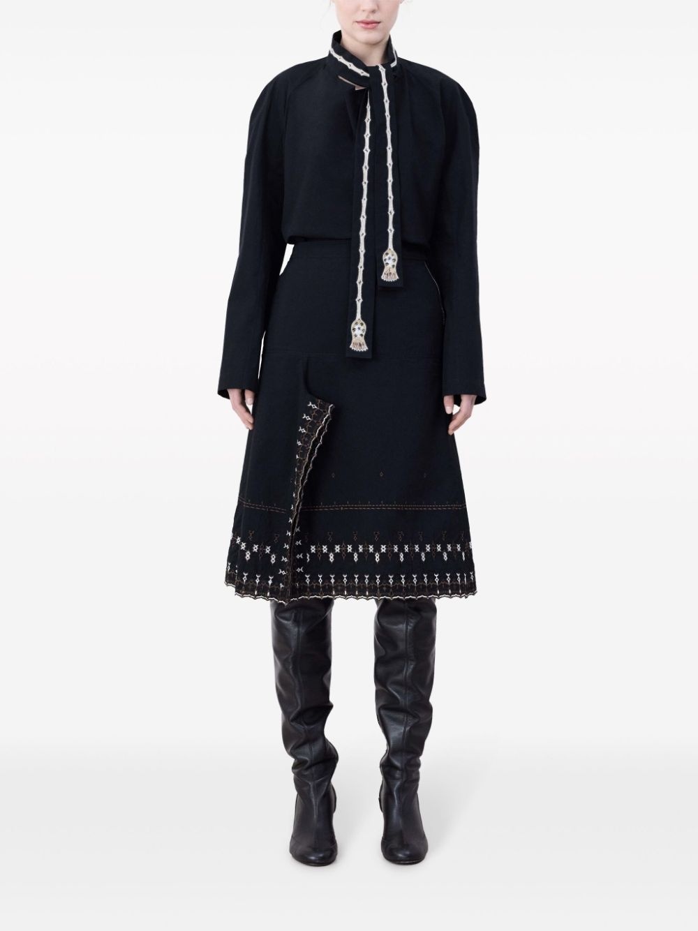 Embroidered Skirt - 2