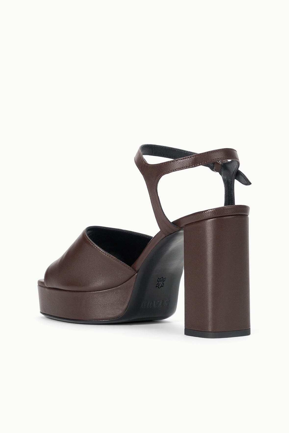STAUD JODIE PLATFORM HEEL ESPRESSO - 5