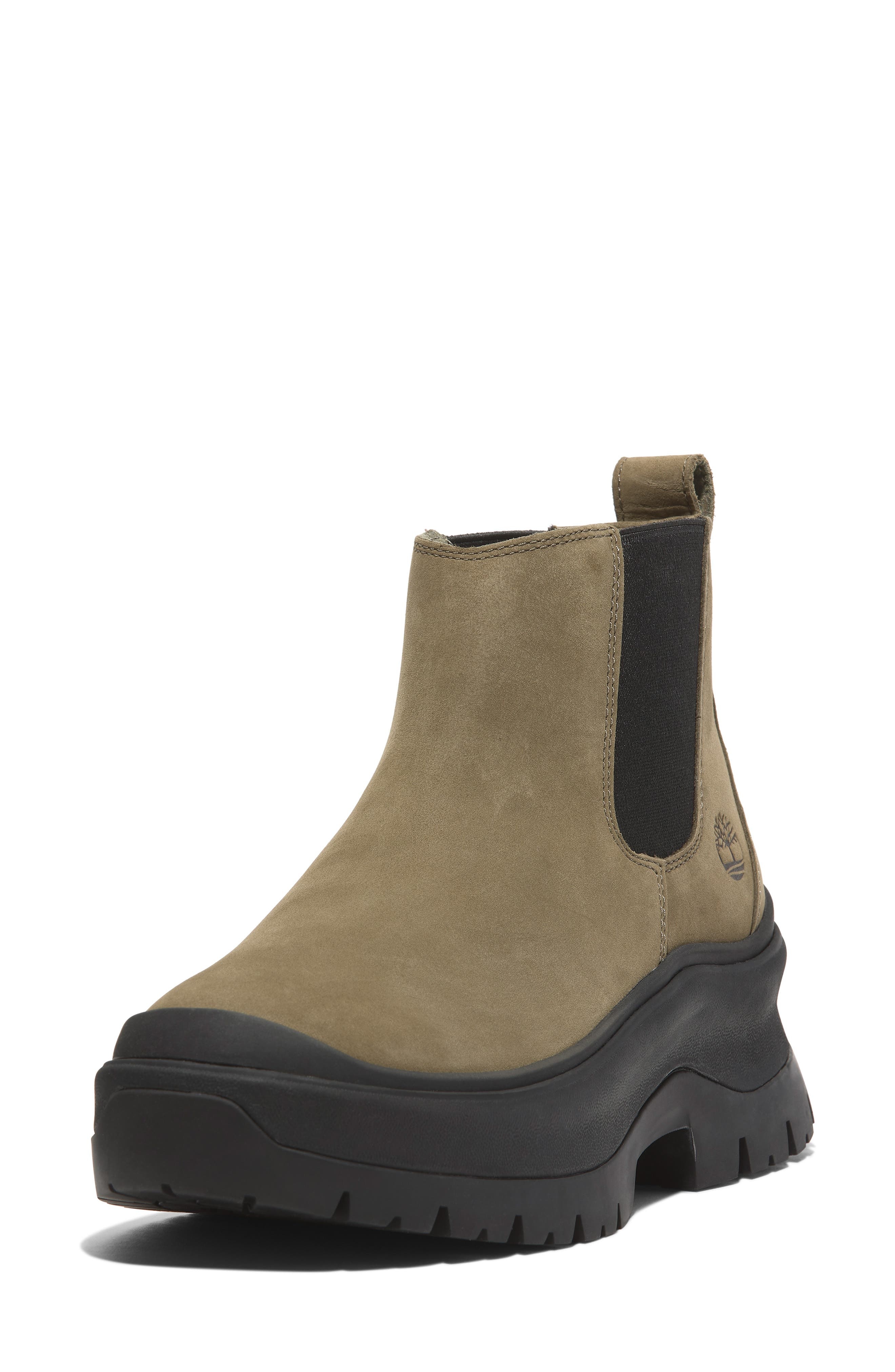 Timberland Roxie Lane Chelsea Boot in Olive Nubuck at Nordstrom - 7