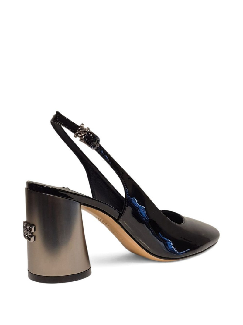 80mm block-heel slingback pumps 4