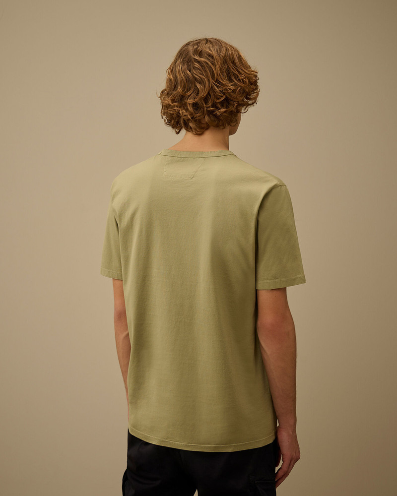Mercerized Jersey 70/2 Gasato Short Sleeve Patch T-Shirt 4