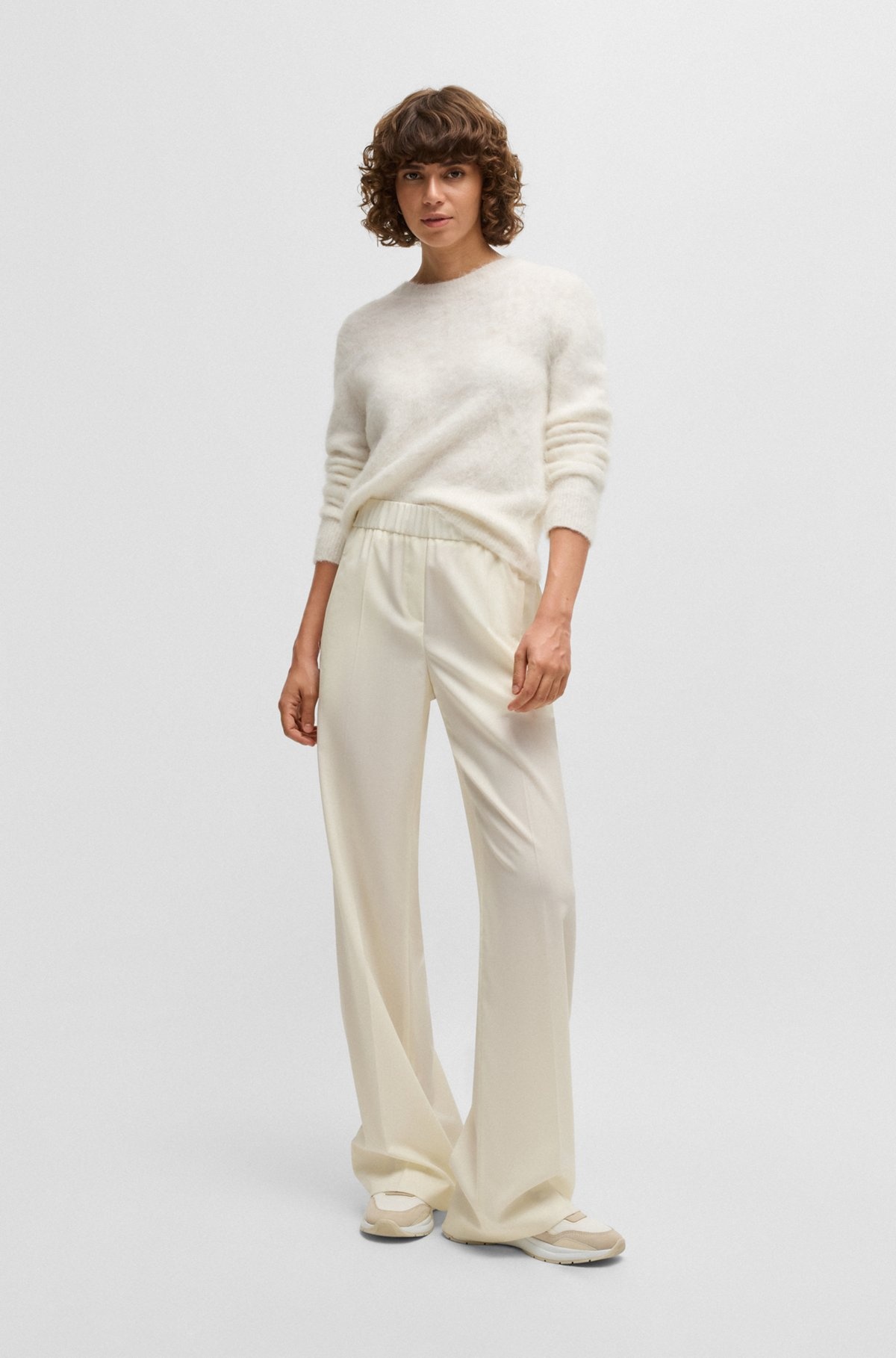 RELAXED-FIT TROUSERS IN WOOL - 3