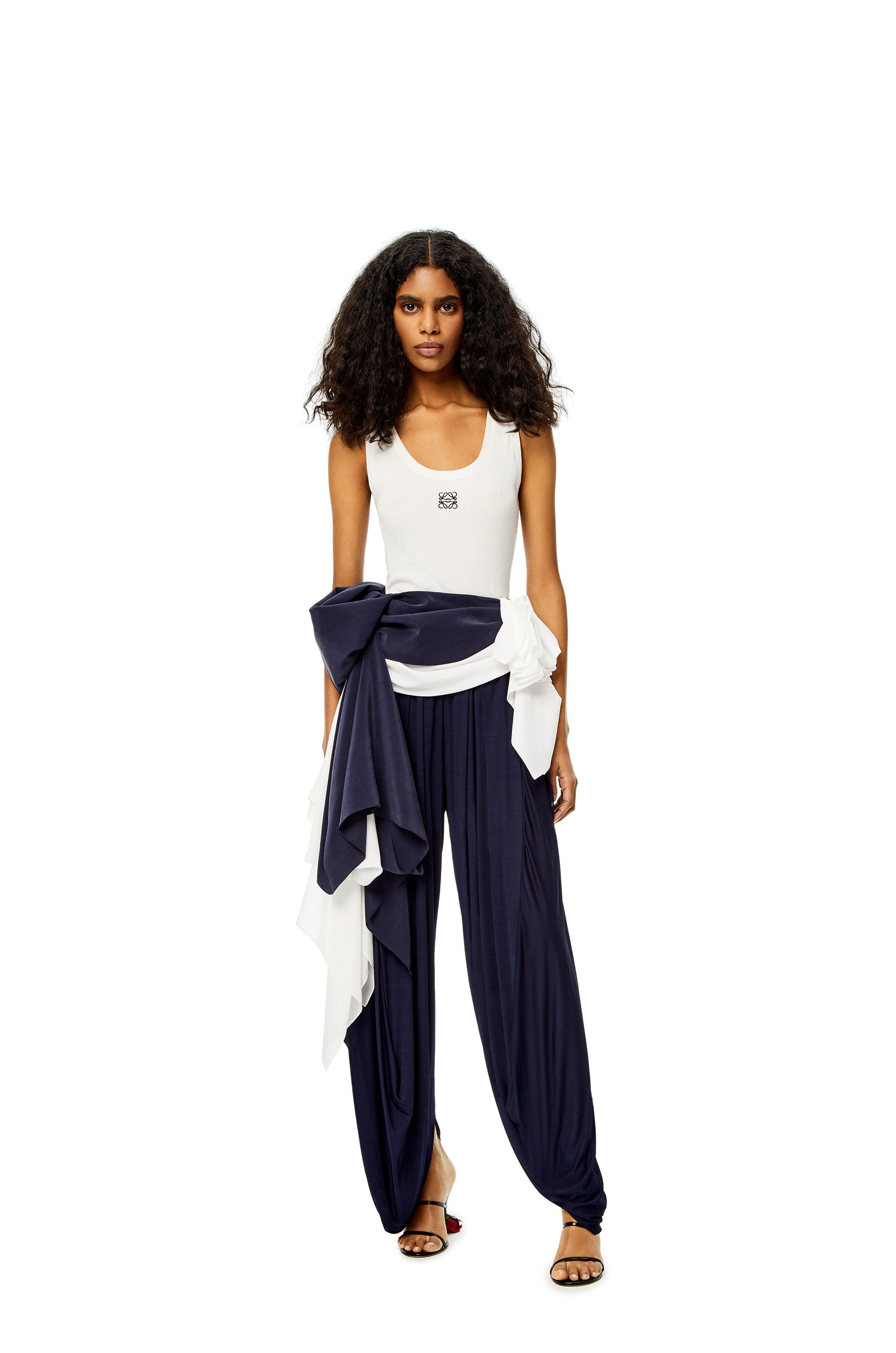 Balloon trousers in viscose - 2