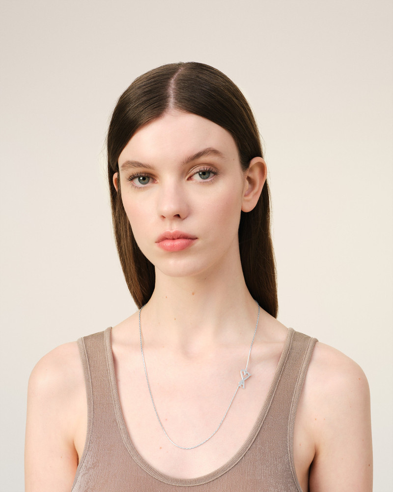 AMI Paris AMI DE COEUR CHAIN NECKLACE outlook
