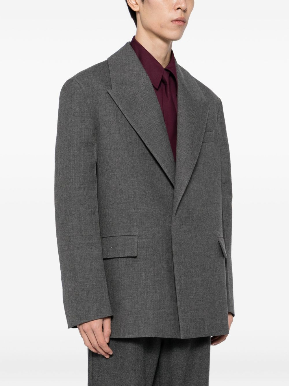 single-breasted blazer - 3