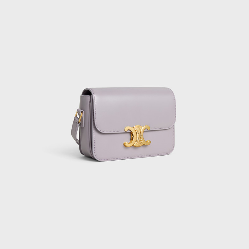 CELINE Teen Triomphe Bag in shiny calfskin outlook