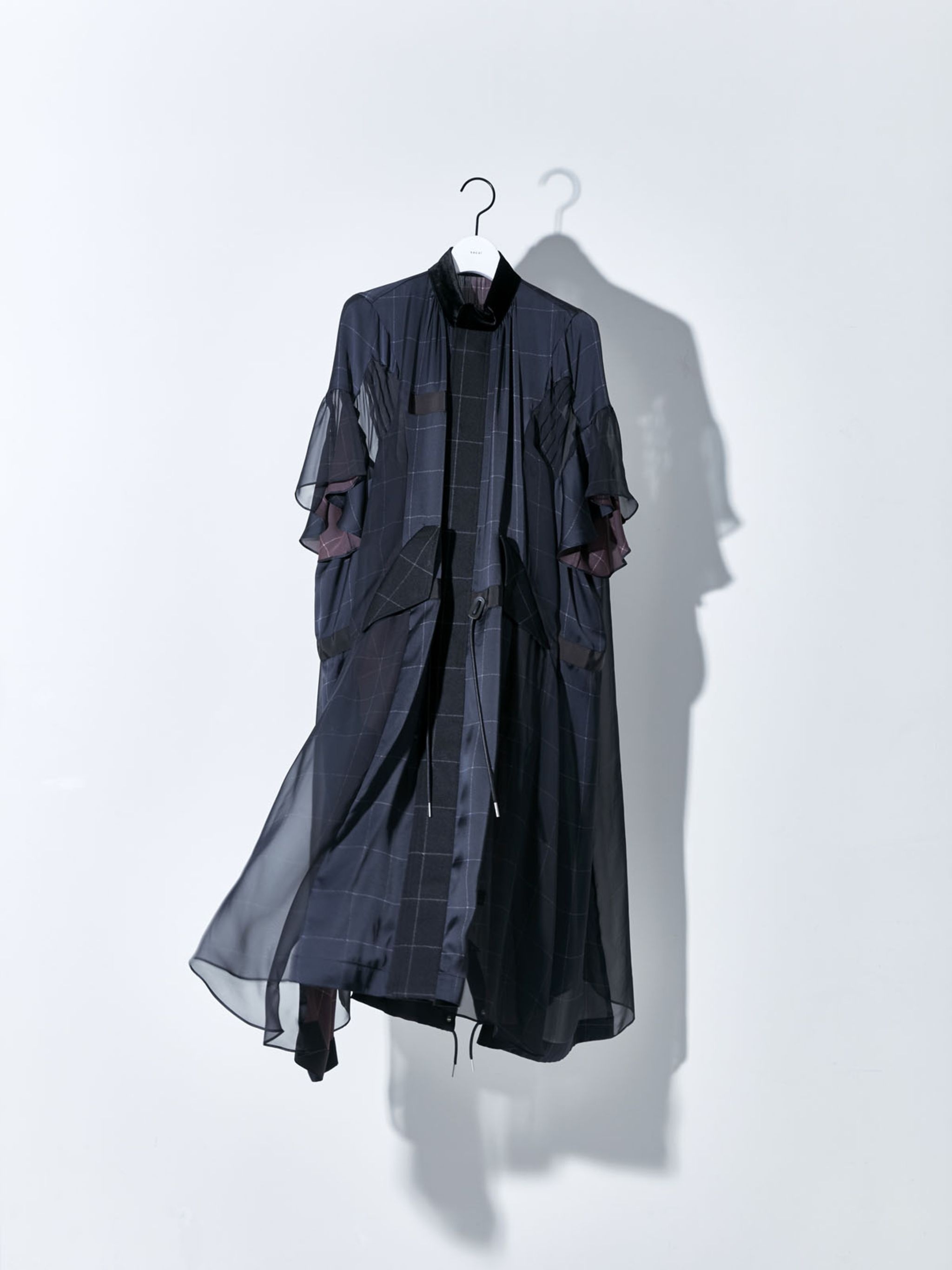 sacai Windowpane Dress | REVERSIBLE