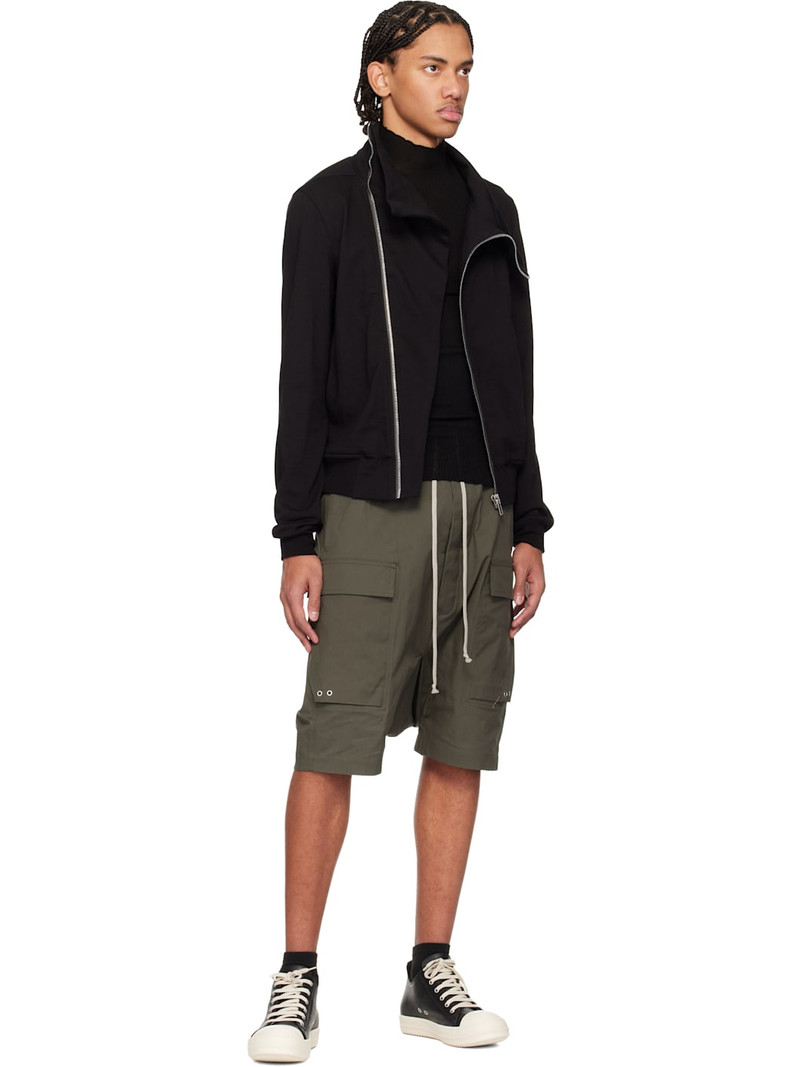 Rick Owens Black Temple Low Sneaks Sneakers outlook