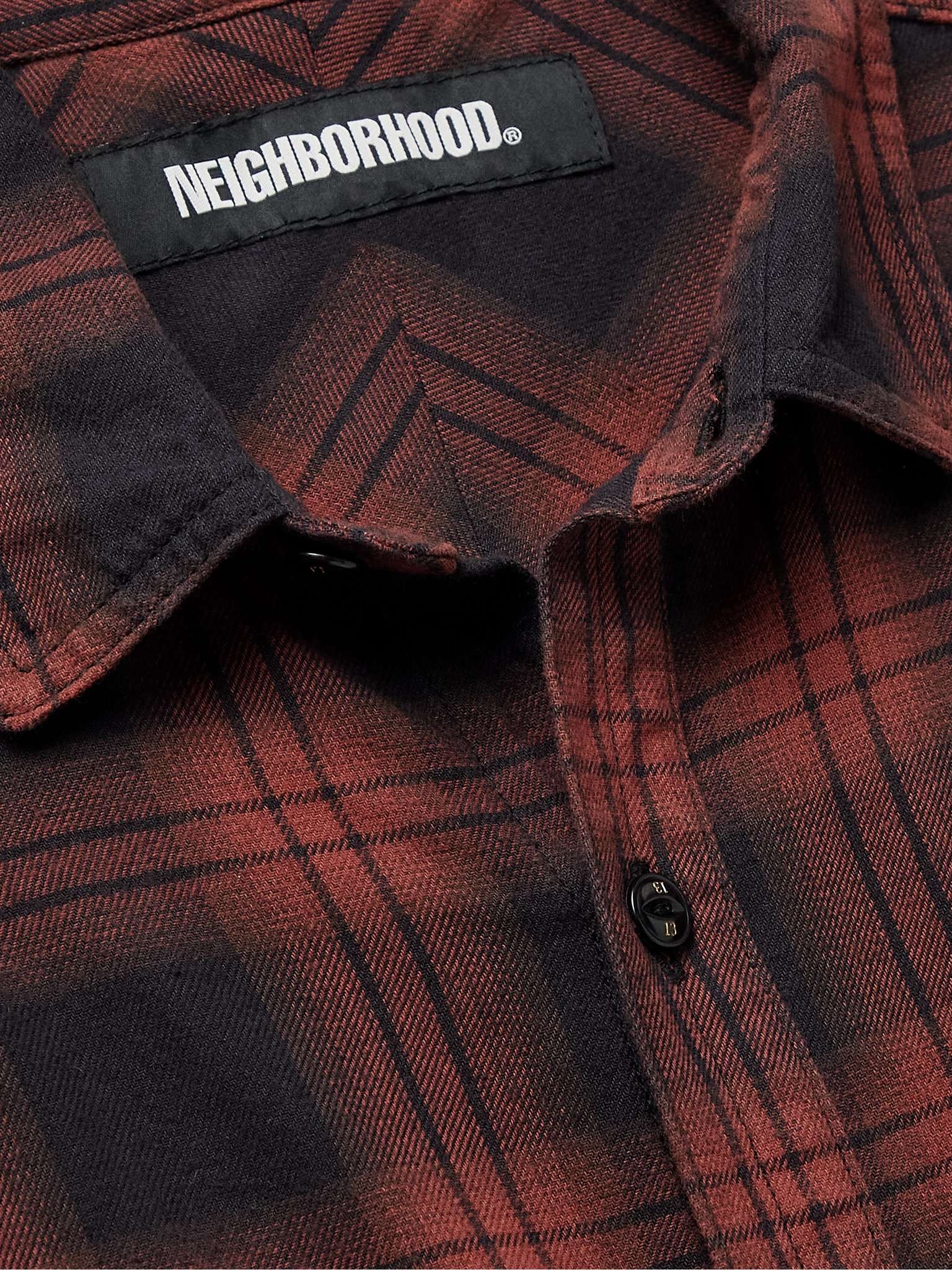 Nel Checked Cotton-Flannel Shirt - 7