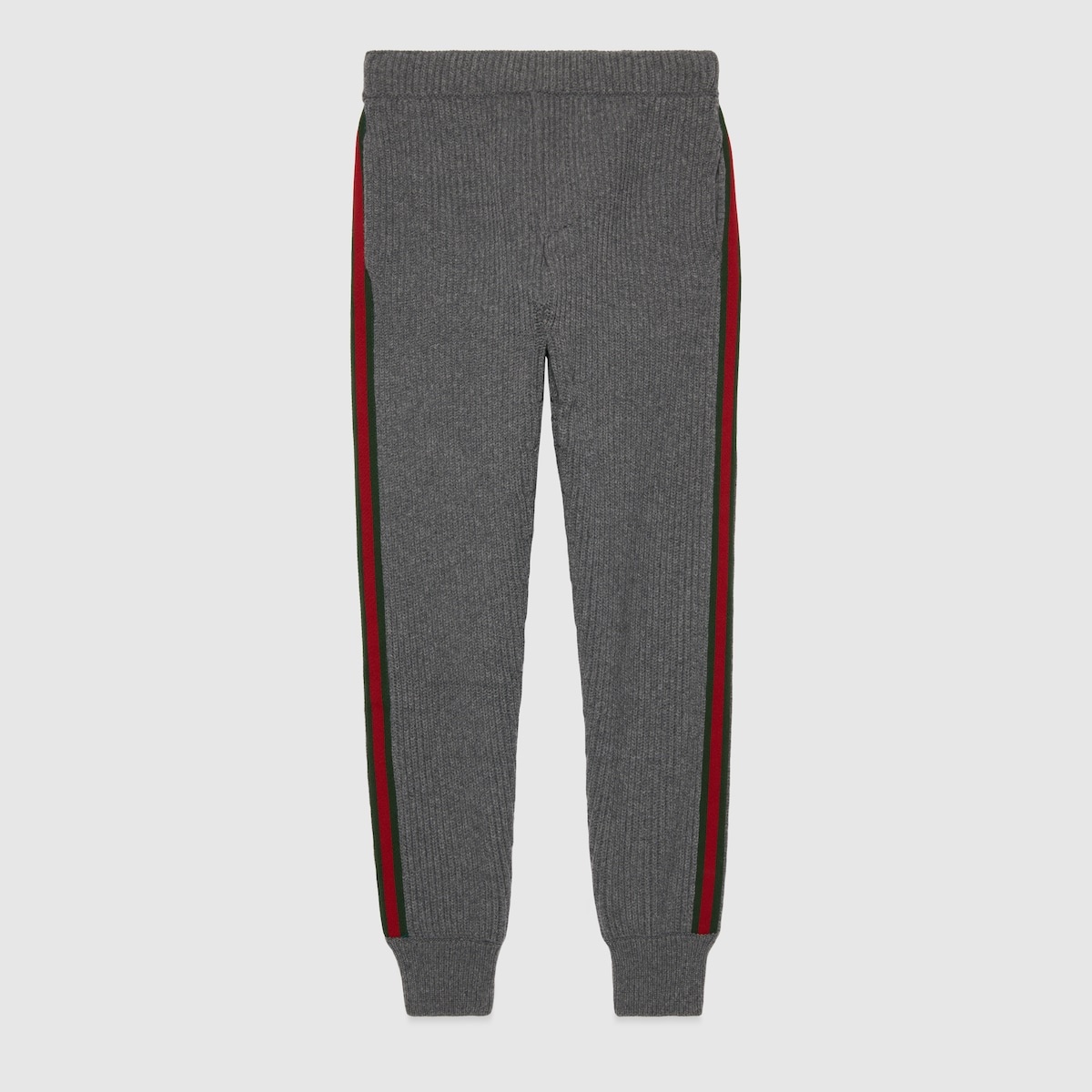 Wool cashmere pants with Web - 1