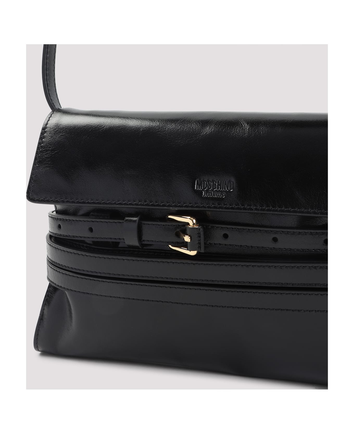 Leather Shoulder Bag - 5