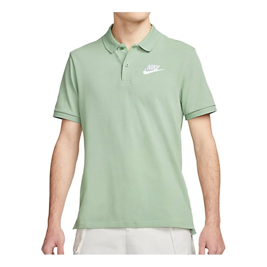 Nike Logo Polo T-Shirt 'Green' 909747-006 - 1