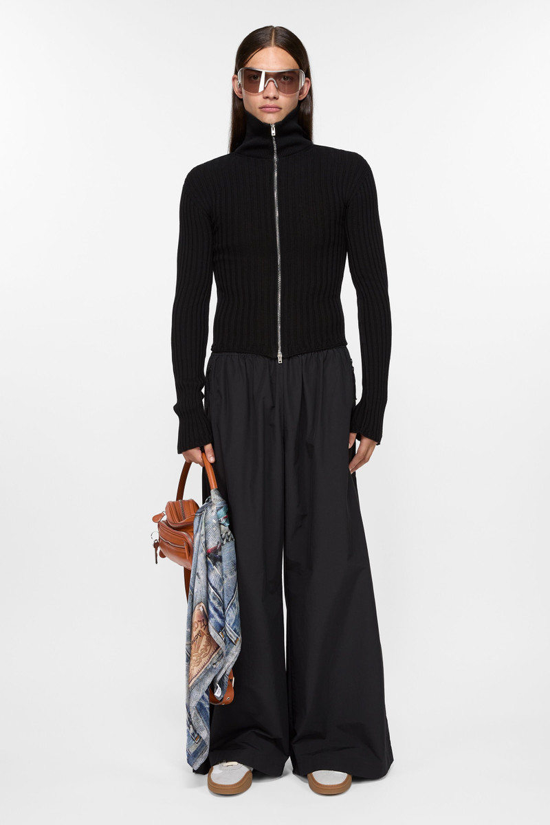 Acne Studios Relaxed fit trousers - Black outlook