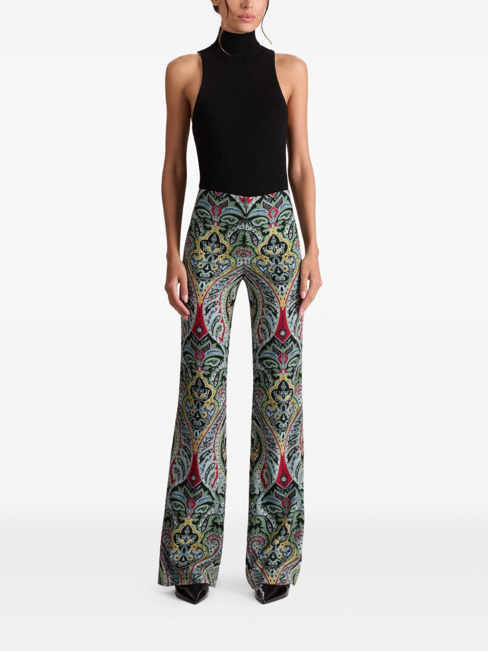 paisley trousers - 2