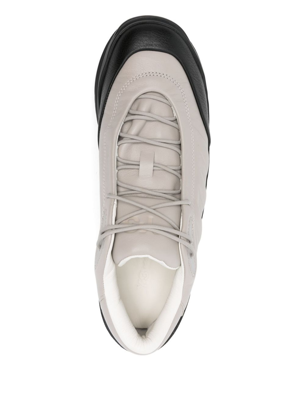 Y-3 GSG9 leather lace-ip sneakers - 4