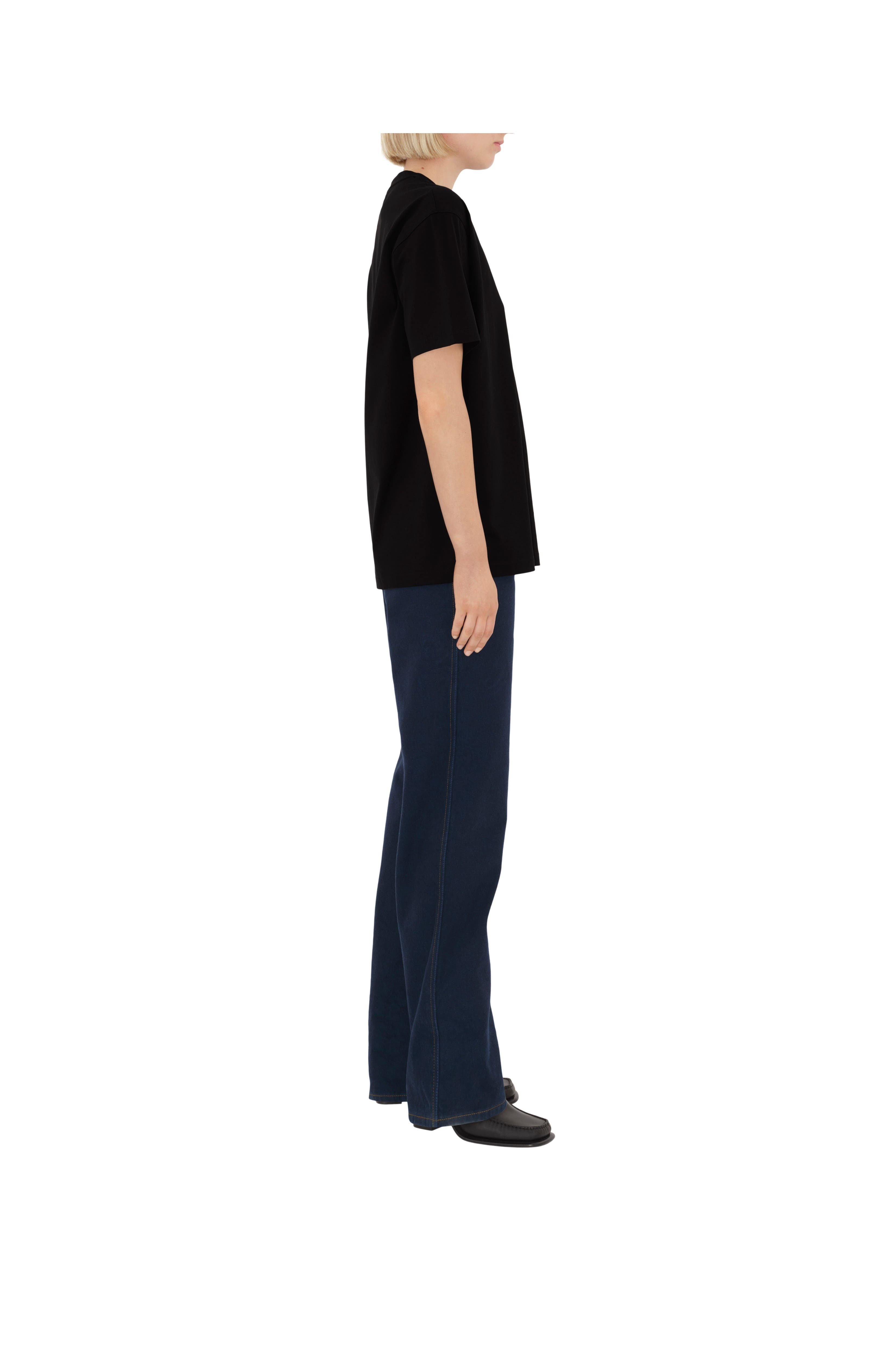 burberry Check Pocket Cotton T-shirt in Black at Nordstrom - 3