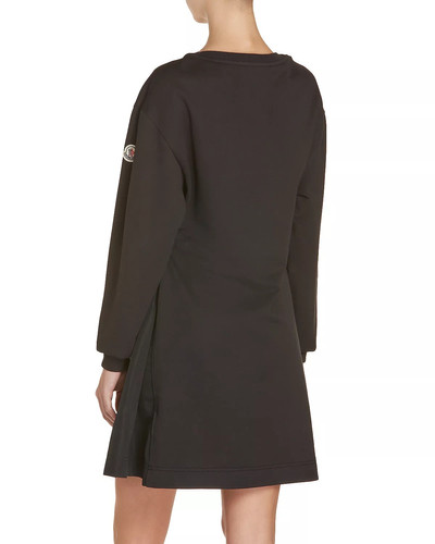Moncler Mixed Media Drawcord Mini Dress outlook