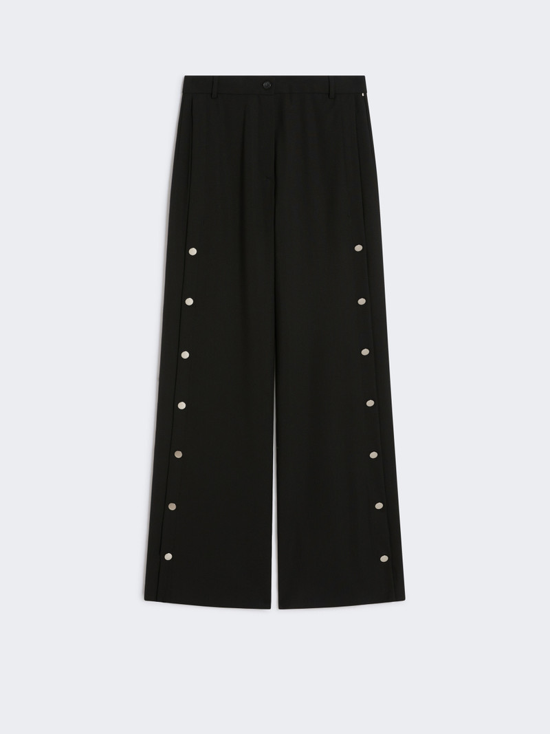 EDERE Button-up wool trousers 1