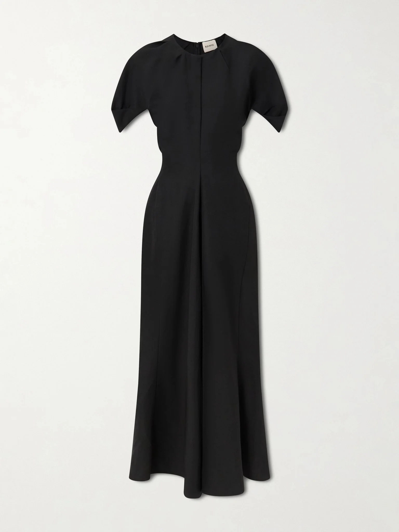 Ria woven midi dress Black - 1