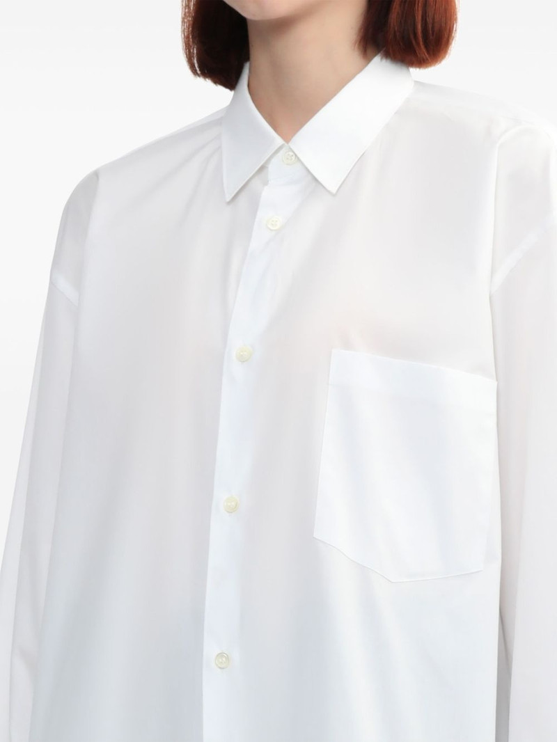 drop-shoulder cotton shirt 5