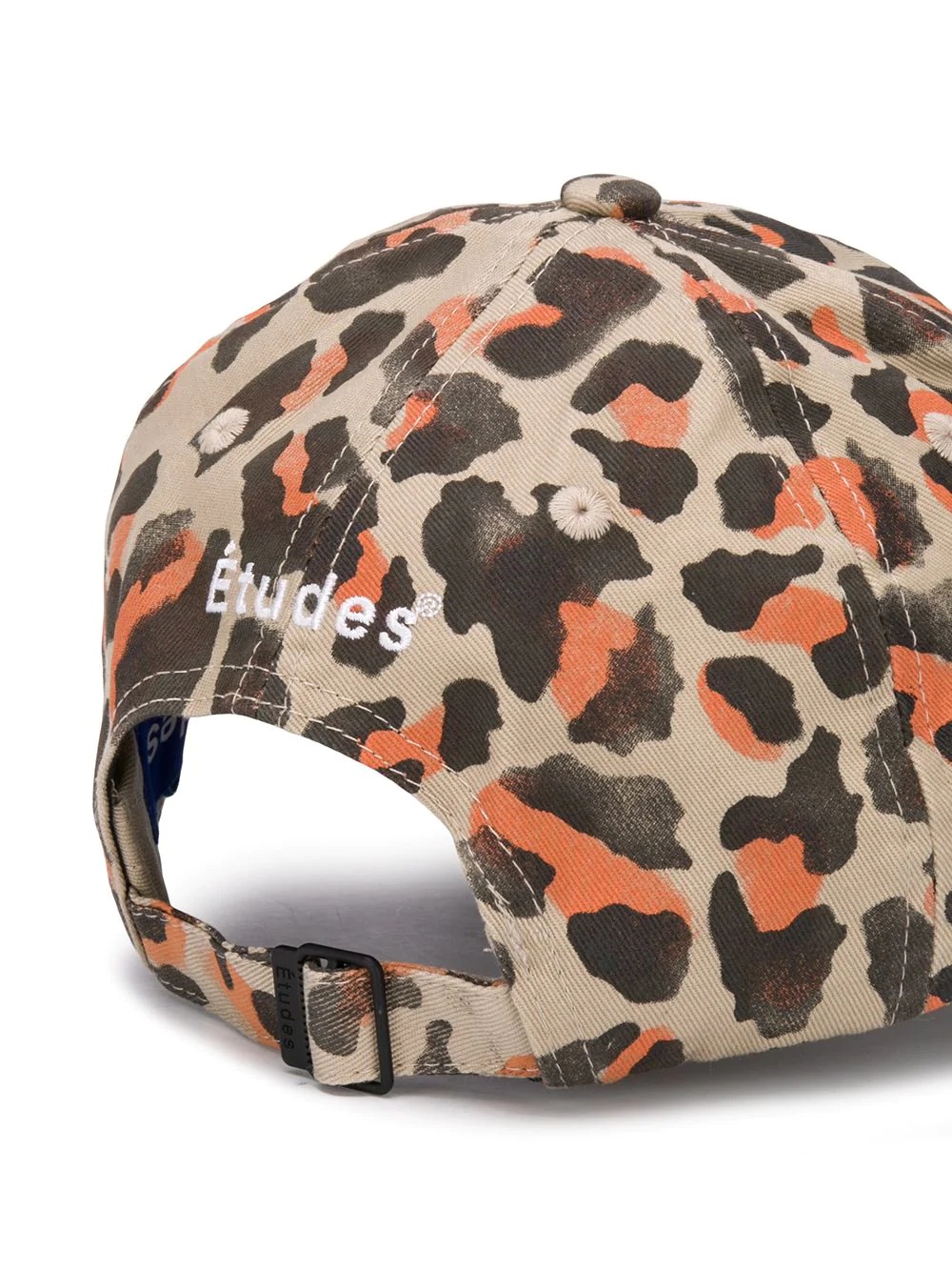 all-over leopard print cap - 2