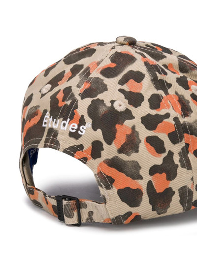 Étude all-over leopard print cap outlook