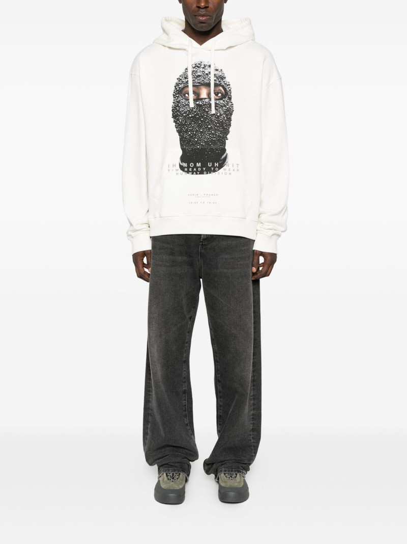 ih nom uh nit balaclava-print hoodie outlook