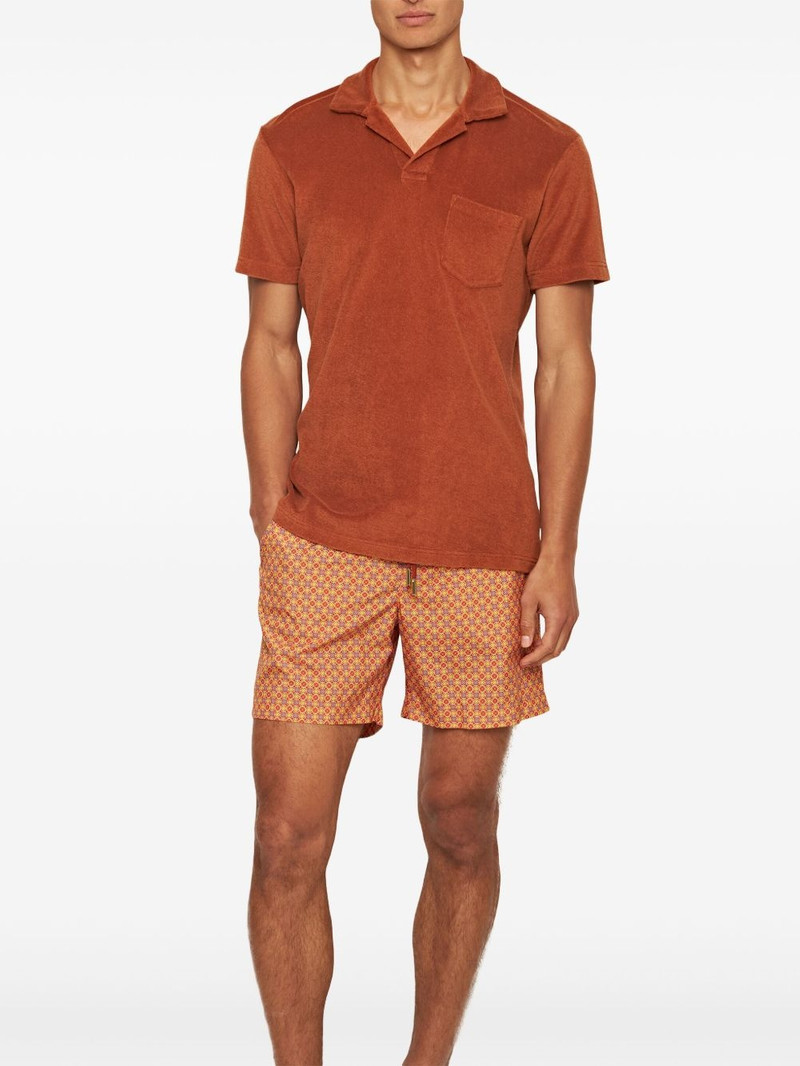 ORLEBAR BROWN terry-cloth polo shirt outlook