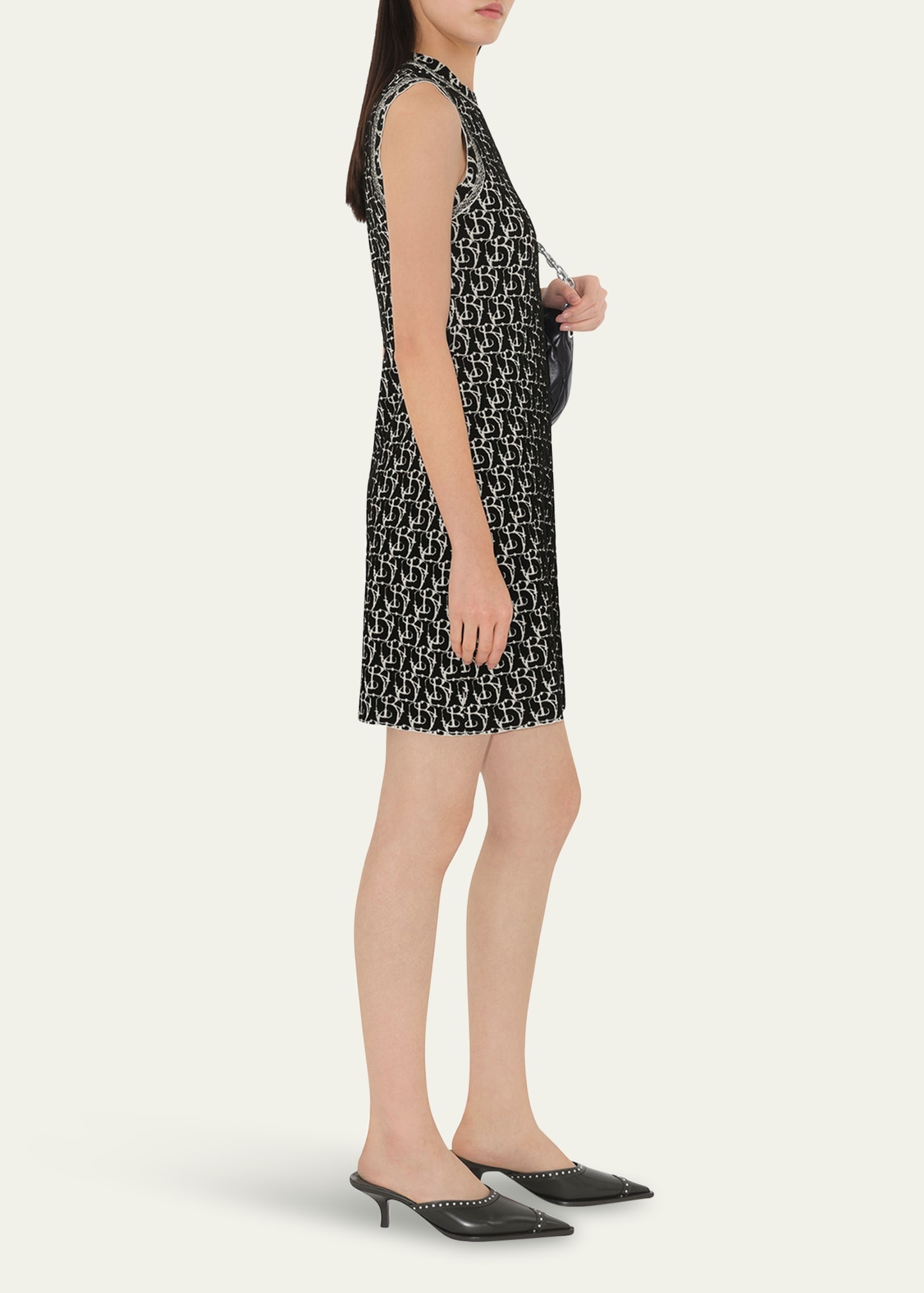 B Charm Wool Mini Dress - 4