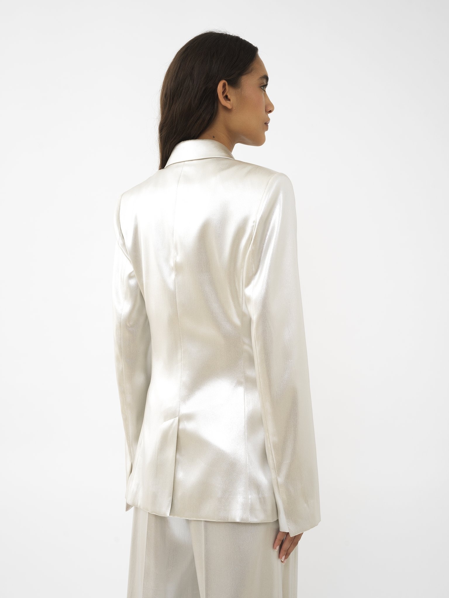 SINGLE-BREASTED TAILORED JACKET - 5