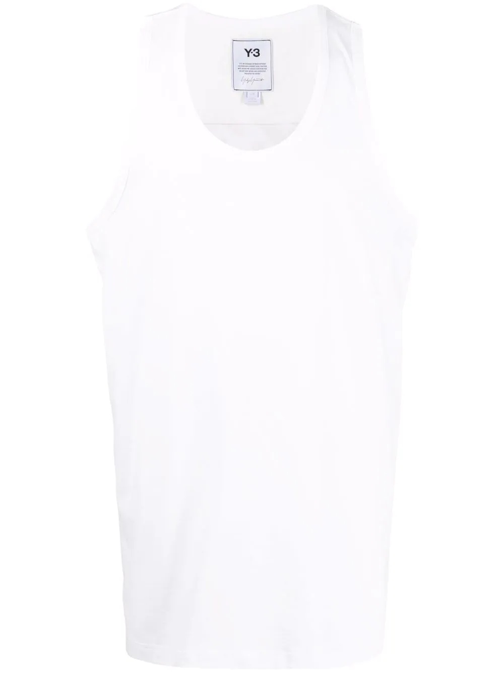 logo-print tank top - 1