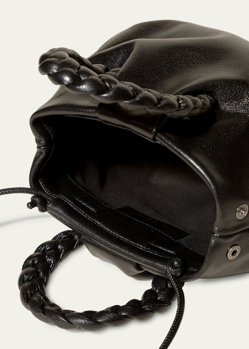 HEREU Bombon Medium Leather Crossbody Bag outlook
