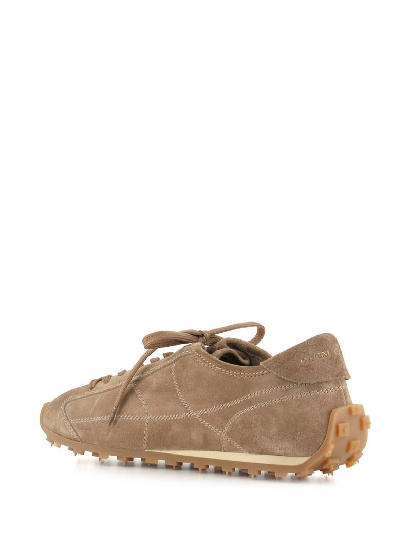 OFFICINE CREATIVE Jarred suede sneakers outlook