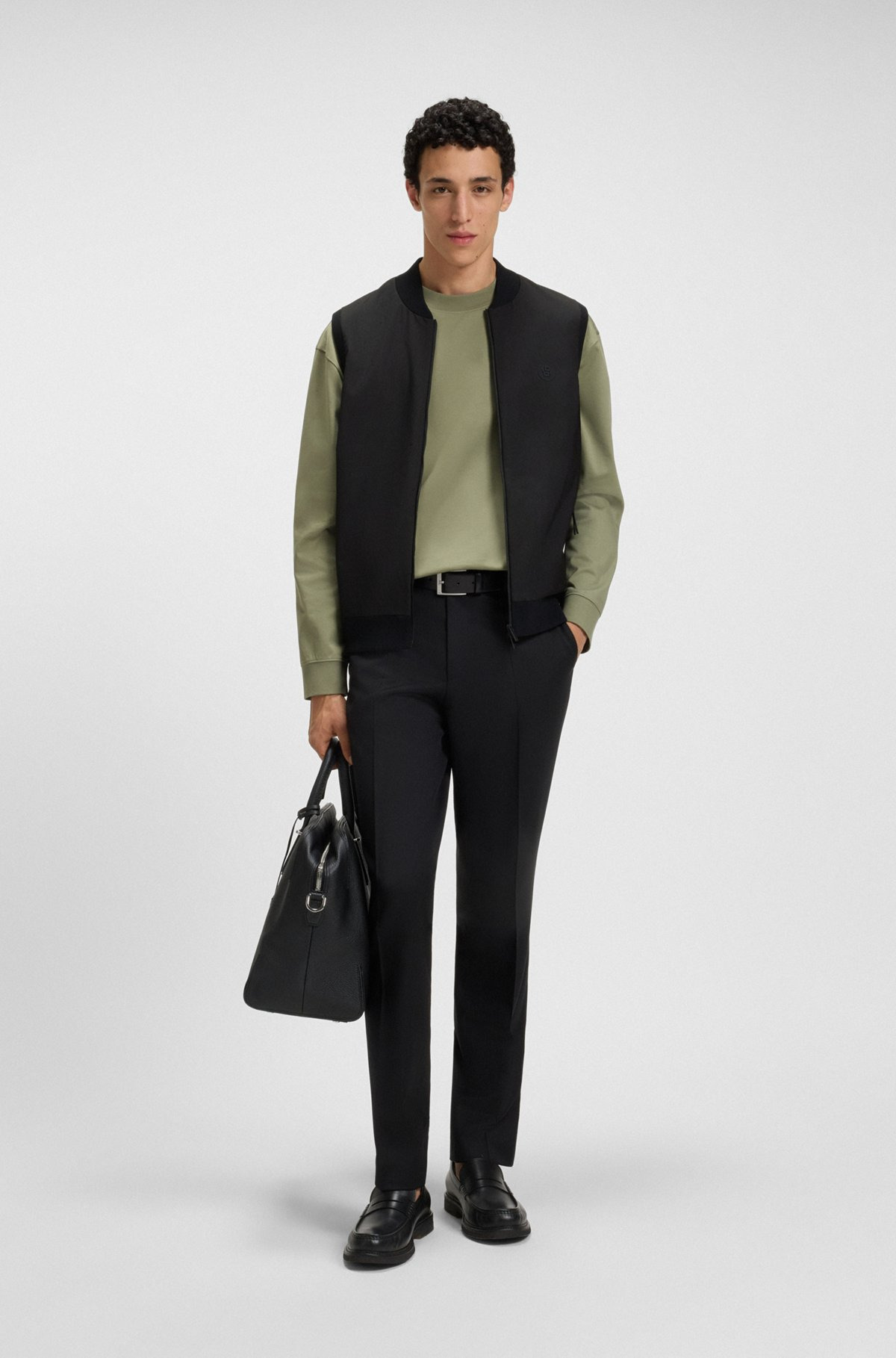 REGULAR-FIT GILET WITH WEATHER PROTECTION - 4