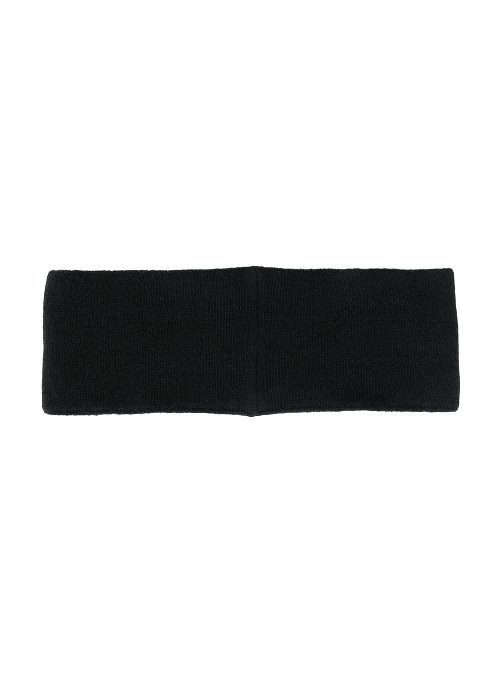 logo wool scarf - 2