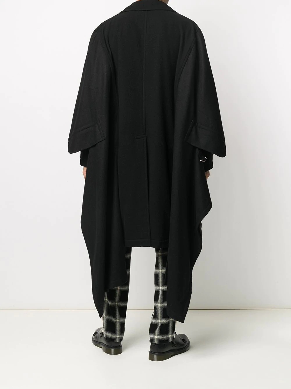 shawl wool coat - 4