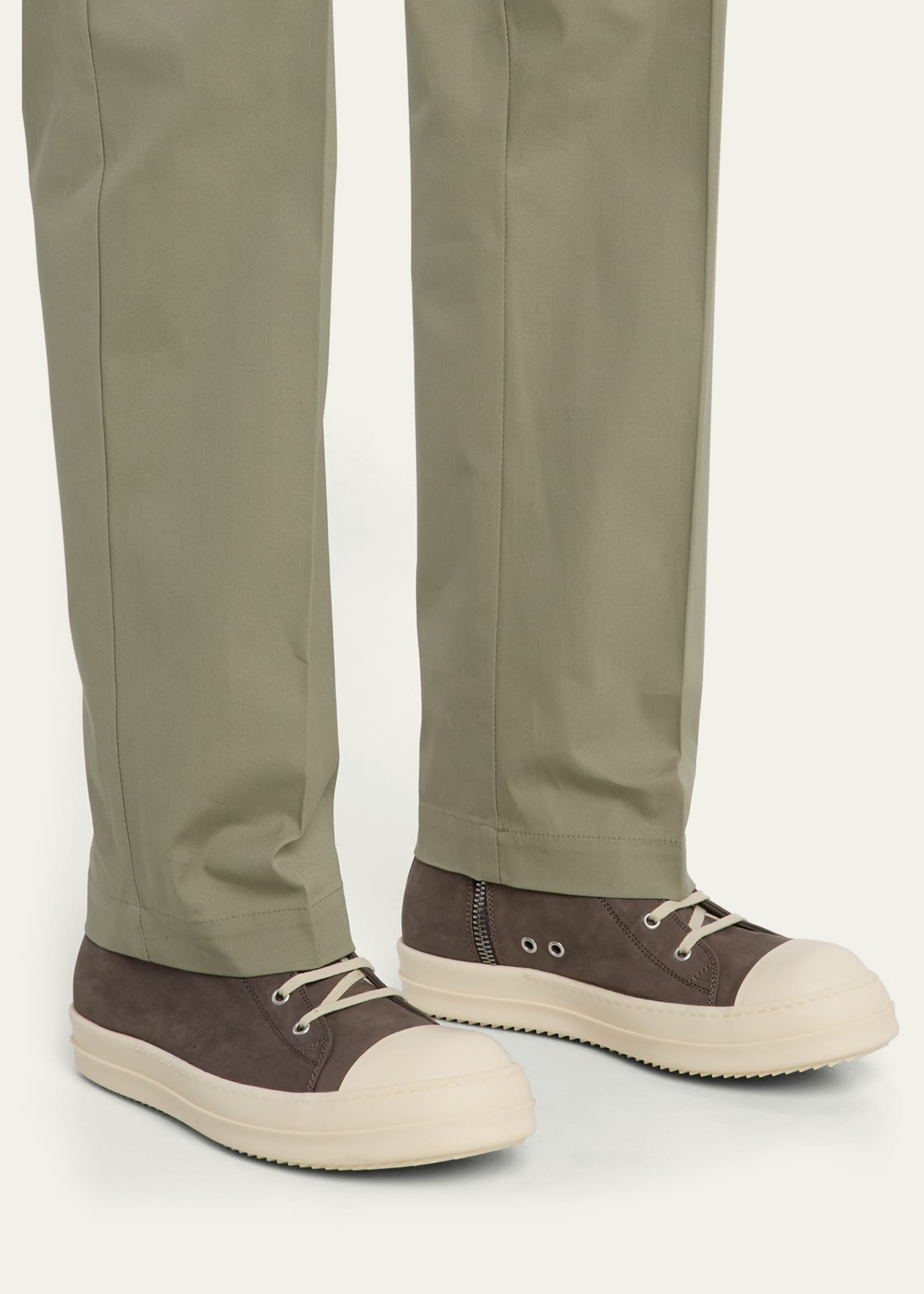 Men's Nubuck Suede High-Top Sneakers - 2