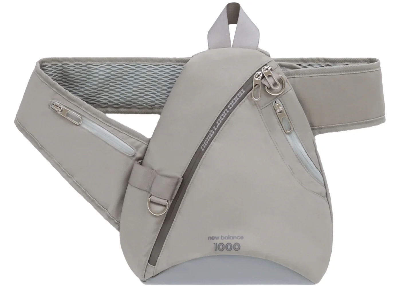 Aime Leon Dore x New Balance Nylon Sling Bag Silver - 1