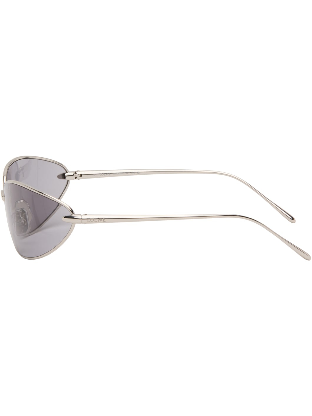 Silver Signature Metal Sunglasses - 3