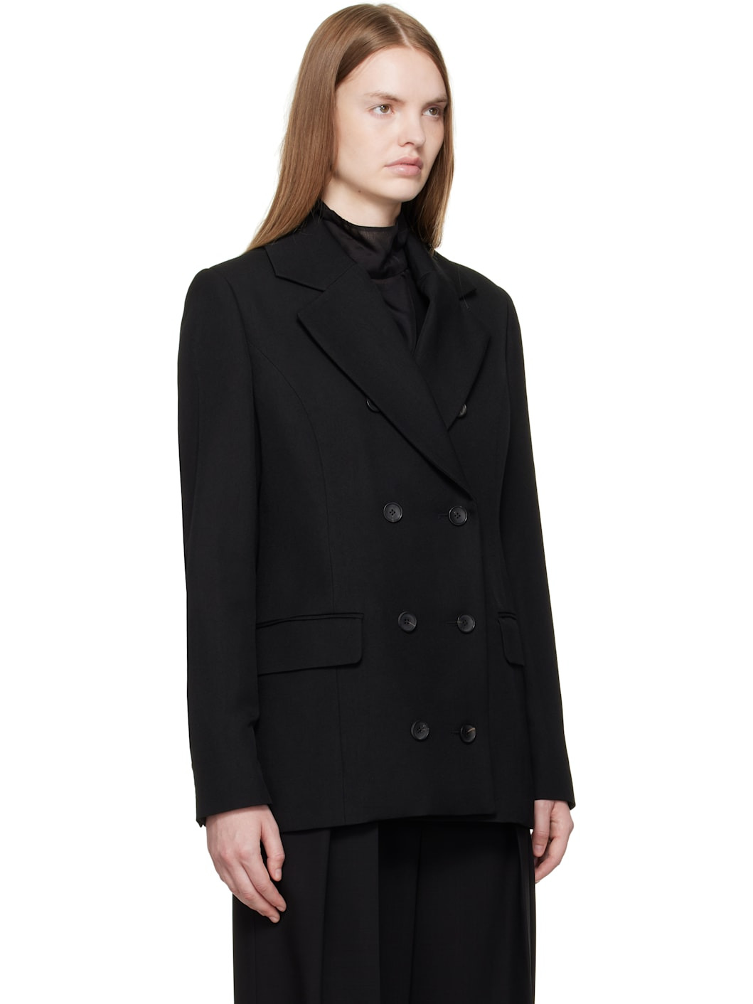 Black Philippa Blazer - 2