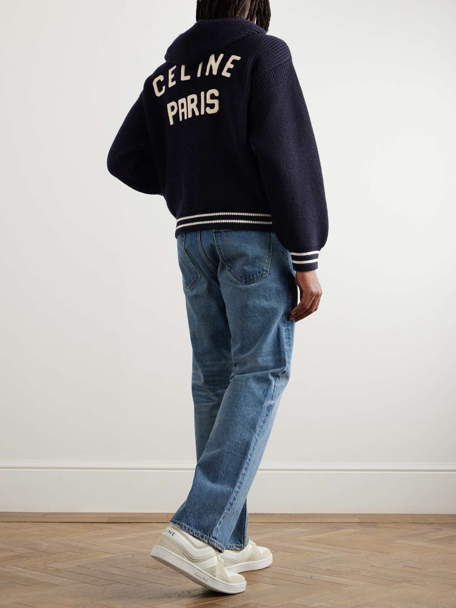 CELINE celine loose t-shirt in cotton jersey | REVERSIBLE