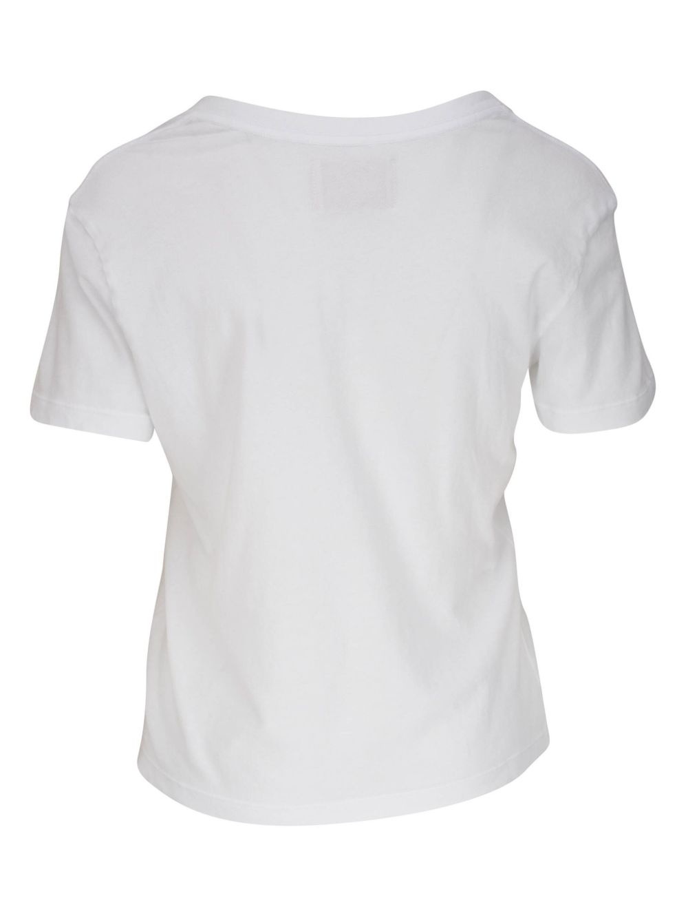 V-neck cotton T-shirt - 2