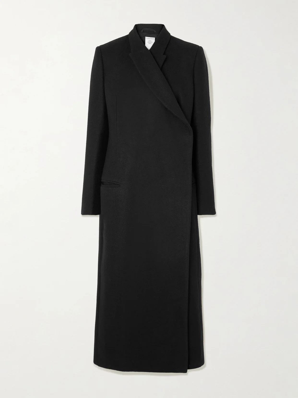 Freya Wool And Silk-blend Coat - 1