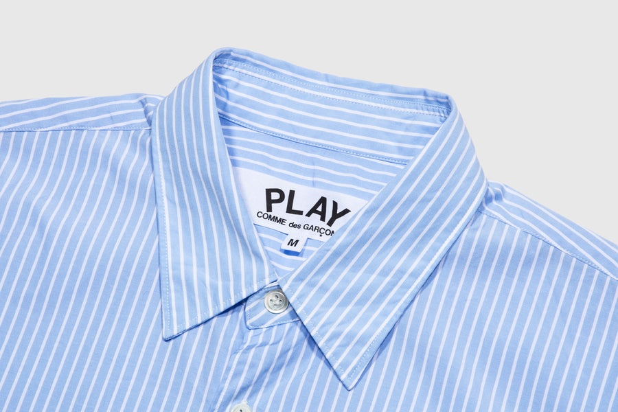 STRIPED S/S SHIRT - 2