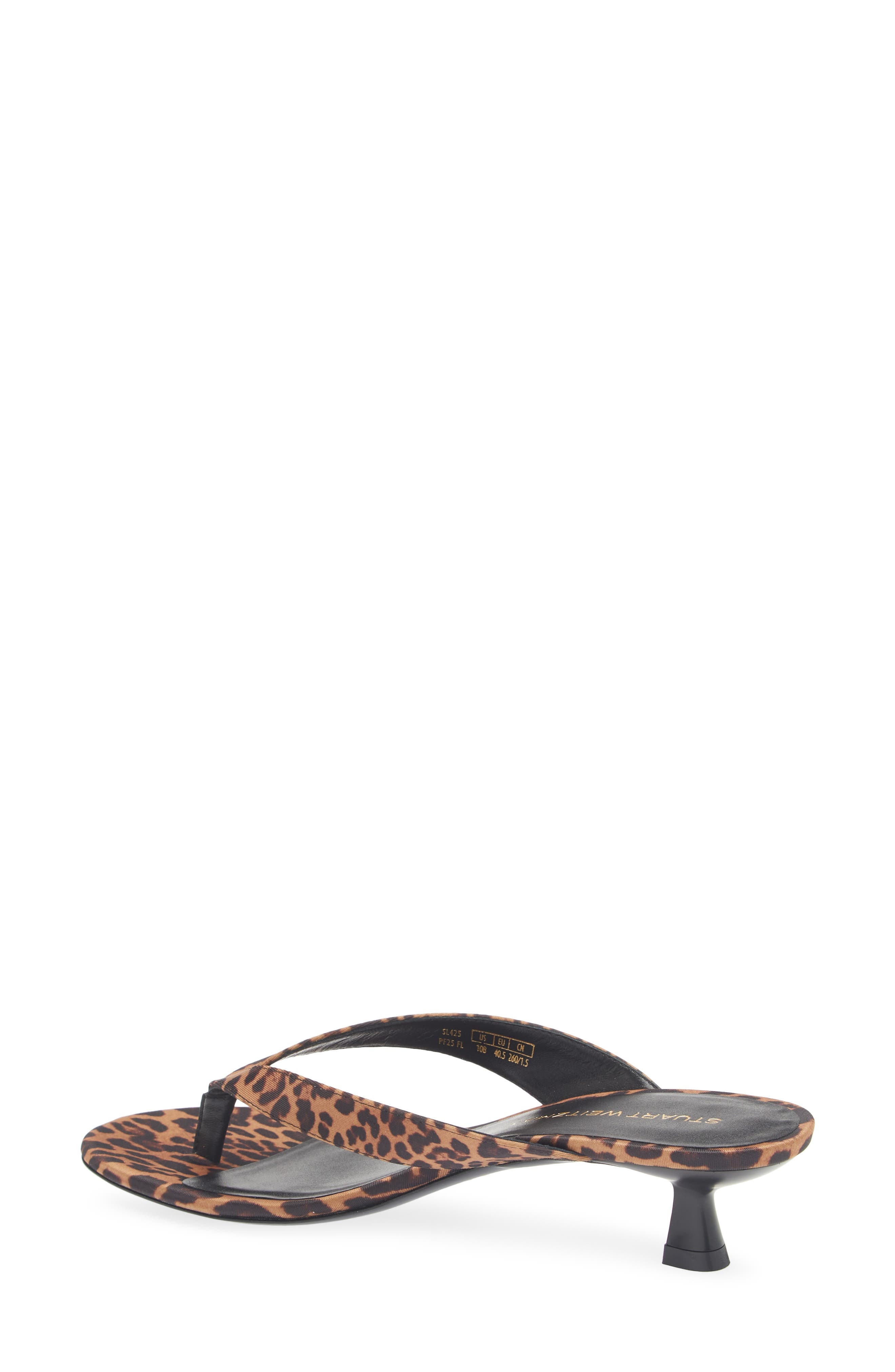 Stuart Weitzman Rio Kitten Heel Sandal in Classic at Nordstrom - 2