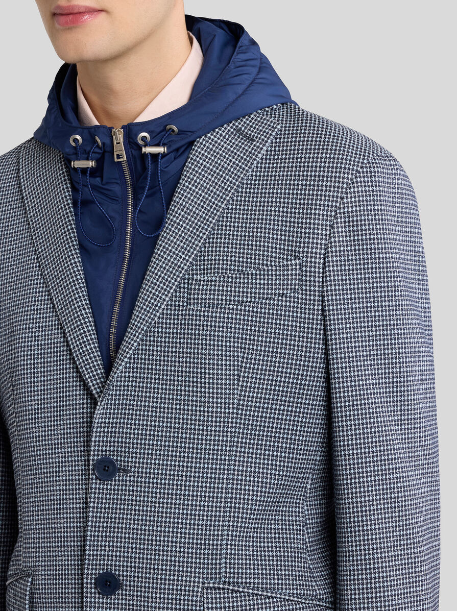 COTTON BLAZER WITH REMOVABLE BIB - 2