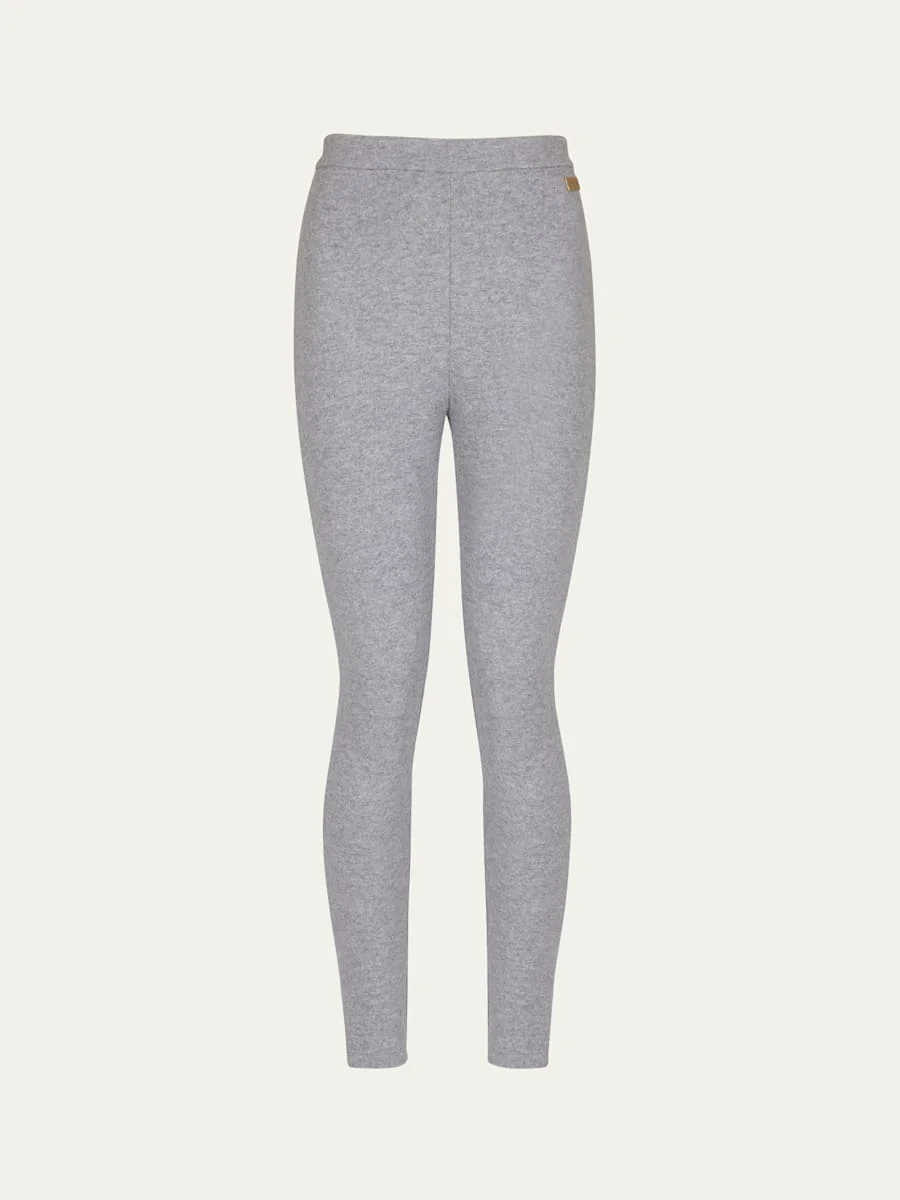 Heathered Ankle Leggings - 1