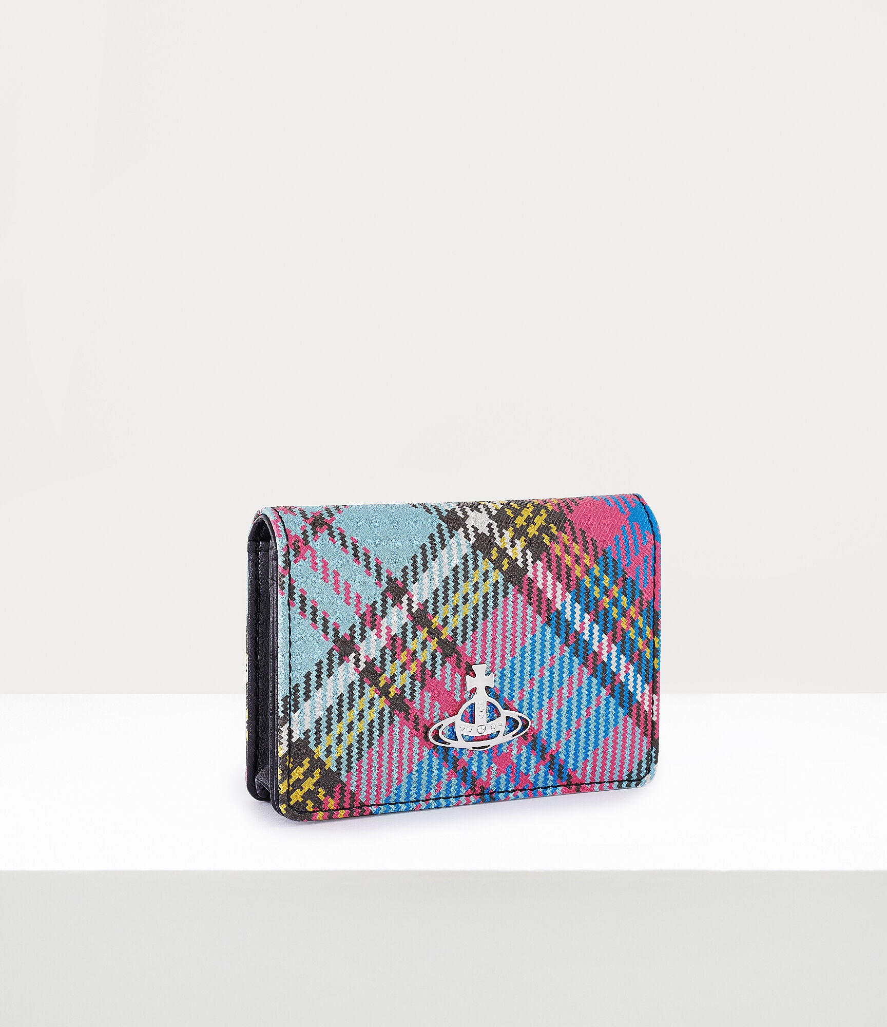 BIOGREEN SAFFIANO PRINTED BUSINESS CARD HOLDER - 2
