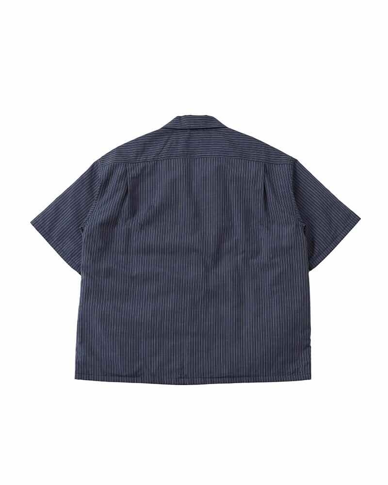 WALLIS DOWN SHIRT S/S NAVY - 2